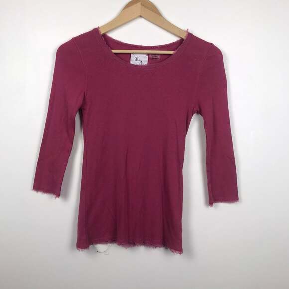 LinQ 3/4 sleeve with fringe med - Picture 1 of 8